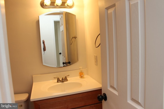 803 Grafton St, Fredericksburg, VA 22405 - bathroom featuring vanity and toilet