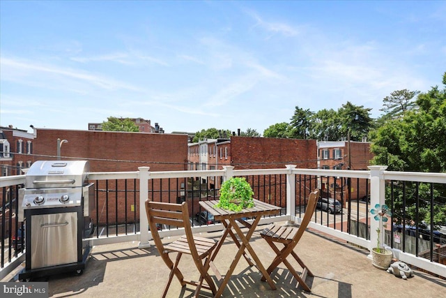1832 Calvert St NW Unit 3, Washington, DC 20009 - view of patio / terrace featuring a balcony and area for grilling
