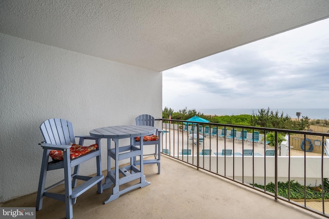9500 Coastal Hwy Unit 1L, Ocean City, MD 21842 - balcony with view of pool