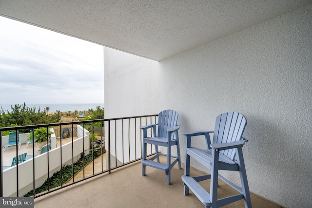 9500 Coastal Hwy Unit 1L, Ocean City, MD 21842 - balcony with a water view