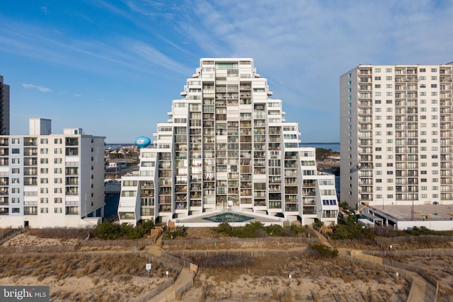 9500 Coastal Hwy Unit 1L, Ocean City, MD 21842 - view of building exterior with a city view
