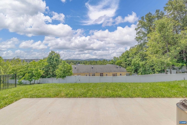 820 Swede St, Charlottesville, VA 22901 - view of patio / terrace with a mountain view