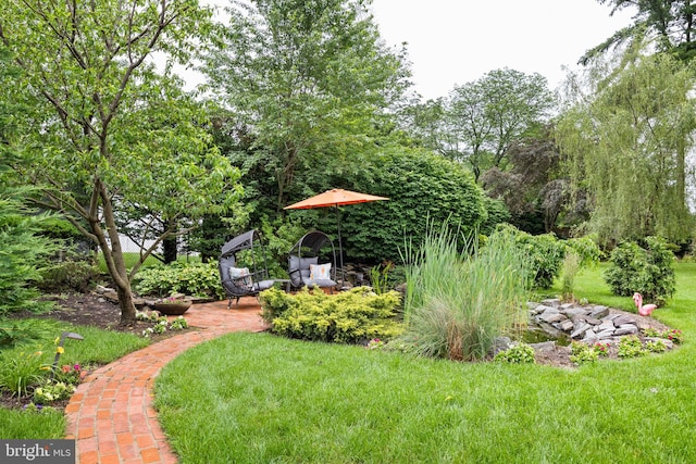 320 S Main St, Quakertown, PA 18951 - view of grassy yard with a patio area