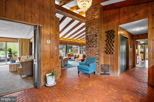 320 S Main St, Quakertown, PA 18951 - common area with wood walls