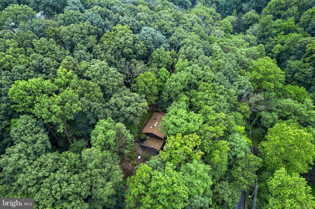 475 Arden, Gulph Mills, PA 19428 - aerial overview of property's location with a heavily wooded area