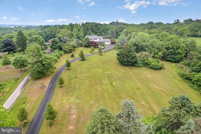 44 Creek Rd, Newville, PA 17241 - view from above of property with a heavily wooded area