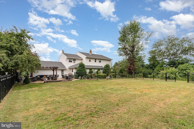 44 Creek Rd, Newville, PA 17241 - view of yard featuring outdoor lounge area and a patio area