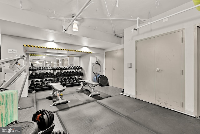 1021 N Garfield St Unit B37, Arlington, VA 22201 - view of exercise room