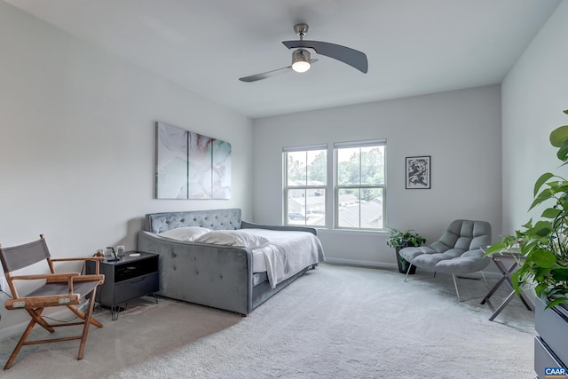905 Flat Waters Ln, Charlottesville, VA 22911 - bedroom featuring carpet flooring, baseboards, and ceiling fan