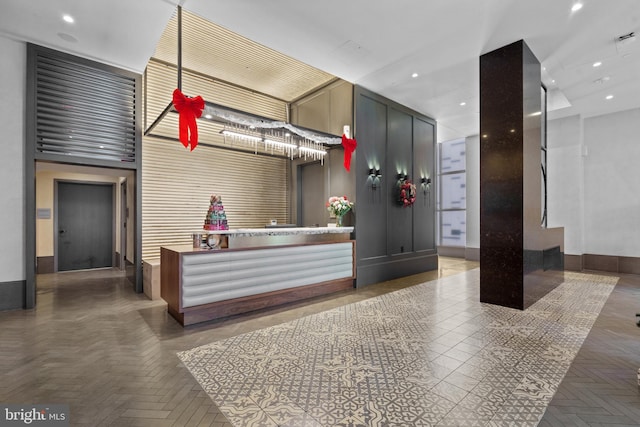 810 O St NW Unit 504, Washington, DC 20001 - welcome area with recessed lighting