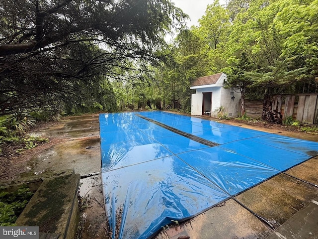 790 Hopewell Rd, Downingtown, PA 19335 - view of pool featuring a covered pool