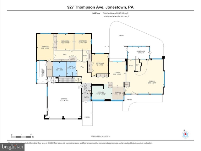 927 Thompson Ave, Jonestown, PA 17038 - view of home floor plan