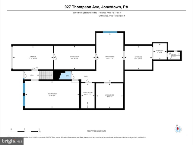 927 Thompson Ave, Jonestown, PA 17038 - view of home floor plan