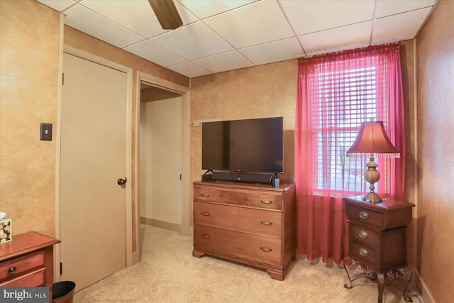 1311 Church St, Lititz, PA 17543 - bedroom with light colored carpet and a paneled ceiling
