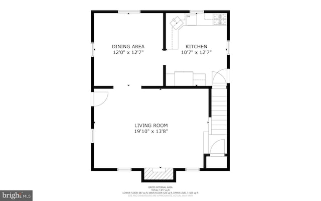 6317 Taylor Rd, Riverdale, MD 20737 - view of floor plan / room layout