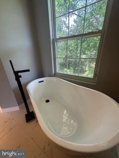 5920 Plata St, Clinton, MD 20735 - full bath featuring a freestanding tub