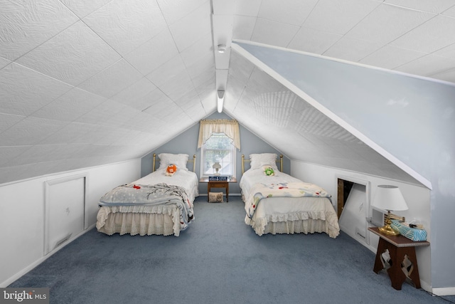 3685 1st Ave, Edgewater, MD 21037 - bedroom featuring carpet floors and vaulted ceiling