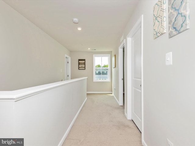 38 Herman Gaver Pl, Hagerstown, MD 21740 - corridor featuring light carpet and recessed lighting