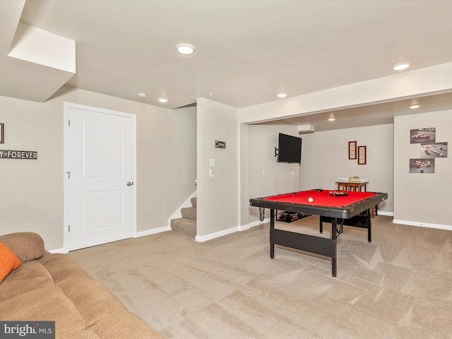 38 Herman Gaver Pl, Hagerstown, MD 21740 - game room featuring carpet and recessed lighting