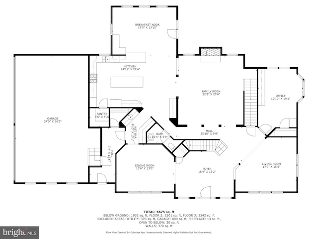21550 Wild Timber Ct, Broadlands, VA 20148 - home floor plan