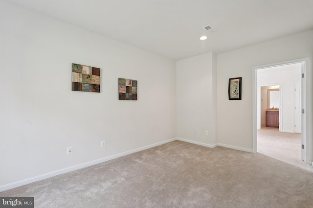 21550 Wild Timber Ct, Broadlands, VA 20148 - empty room featuring carpet flooring, baseboards, and recessed lighting