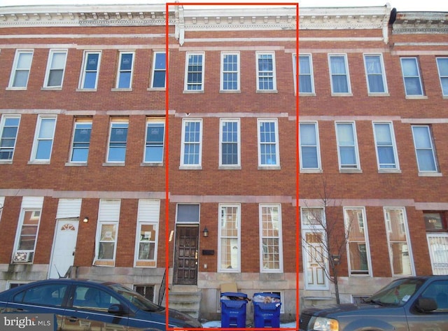 2615 Preston, Baltimore, MD 21213 - view of front of house with brick siding