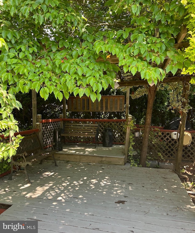 2545 Pioneer Rd, Hatboro, PA 19040 - view of deck