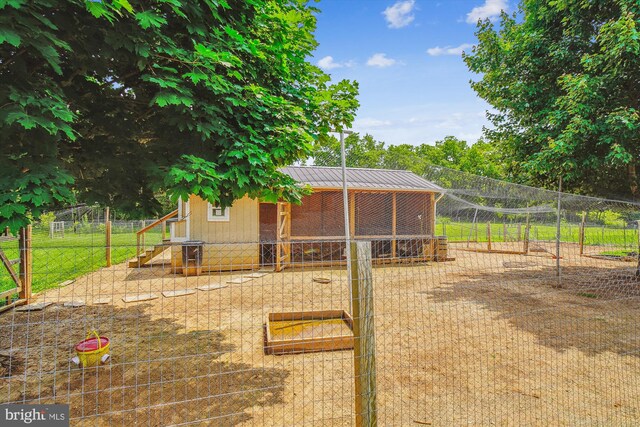 2375 Ballenger Creek Pike, Adamstown, MD 21710 - view of yard with exterior structure and an outbuilding