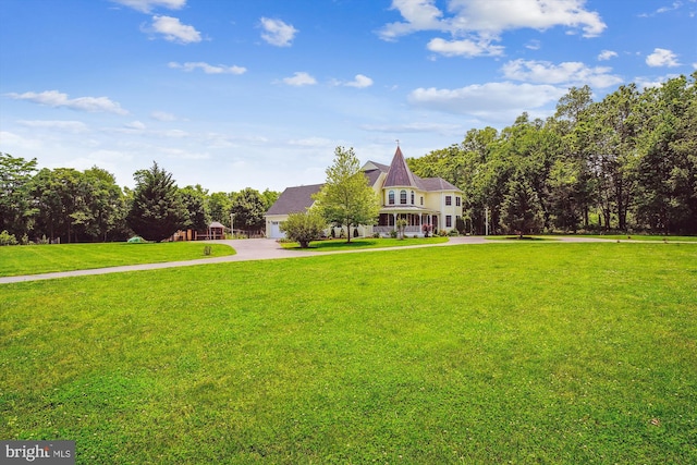 2375 Ballenger Creek Pike, Adamstown, MD 21710 - victorian home with a front yard and concrete driveway