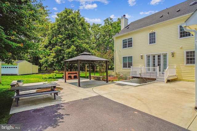 2375 Ballenger Creek Pike, Adamstown, MD 21710 - view of patio with a gazebo