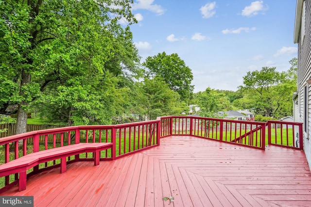 14616 Orangewood St, Silver Spring, MD 20905 - view of wooden terrace