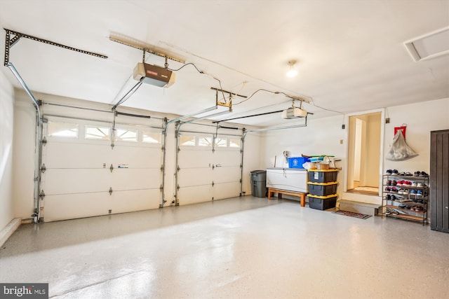 14616 Orangewood St, Silver Spring, MD 20905 - garage featuring a garage door opener