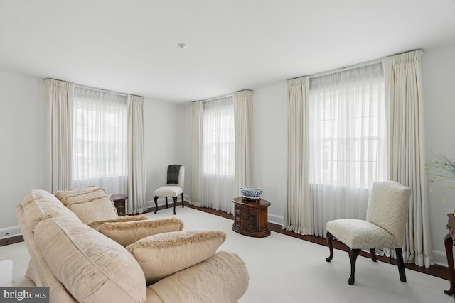 1022 S Beechfield Ave, Baltimore, MD 21229 - living area featuring baseboards