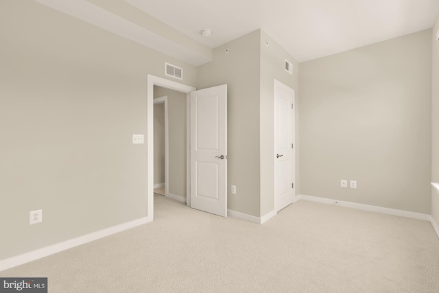 2521 River Terrace Rd, Hyattsville, MD 20782 - unfurnished bedroom featuring light colored carpet and baseboards