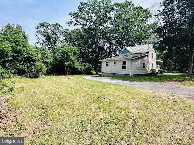 70 Steinfeld Ave, Pittsgrove, NJ 08318 - view of grassy yard with asphalt driveway