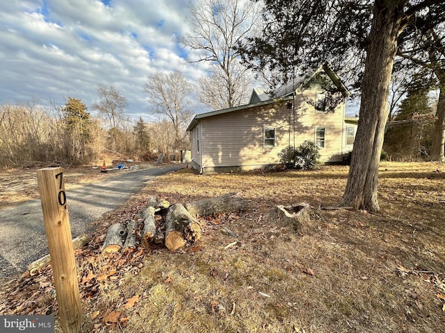 70 Steinfeld Ave, Pittsgrove, NJ 08318 - view of property exterior with asphalt driveway