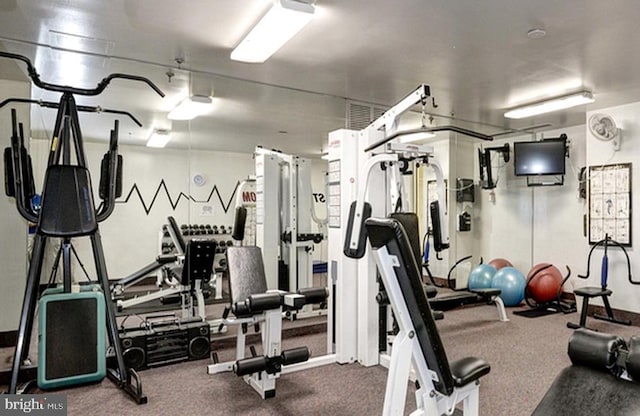 3800 Powell Ln Unit 519, Falls Church, VA 22041 - view of exercise room