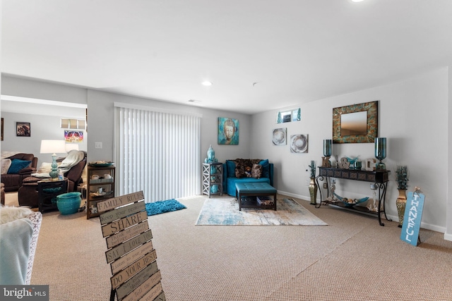 14207 Pollin St, Accokeek, MD 20607 - carpeted living area with healthy amount of natural light