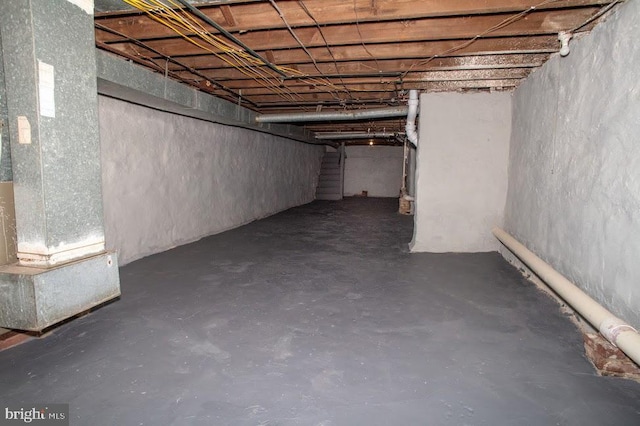 1626 N 30th St, Philadelphia, PA 19121 - view of unfinished below grade area