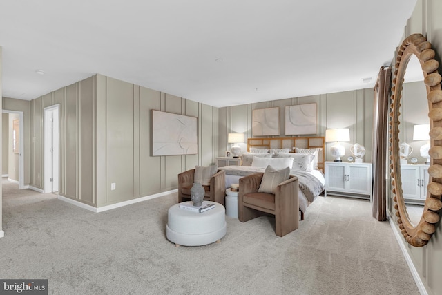 465 Hanson St, Frederick, MD 21701 - bedroom featuring light colored carpet and a decorative wall