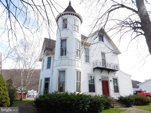 89 S Mineral St, Keyser, WV 26726 - view of front of home featuring a balcony