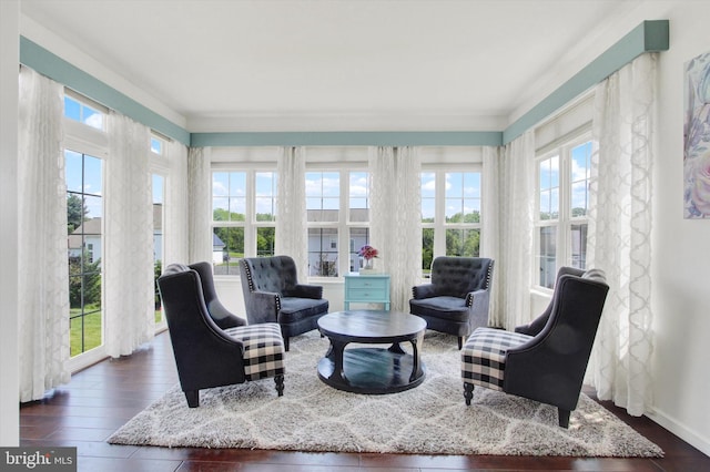 3 Rycroft Rd, Mechanicsburg, PA 17050 - sunroom with hardwood / wood-style flooring and baseboards