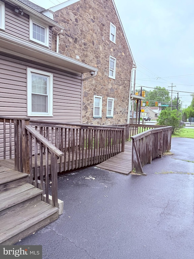 2410 Chichester Ave, Upper Chichester, PA 19061 - view of wooden deck
