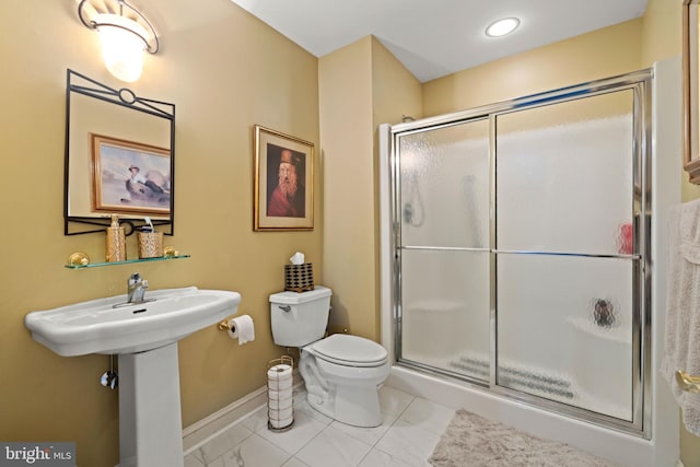 77 Lionheart Ter, Falling Waters, WV 25419 - full bathroom with toilet and a shower stall