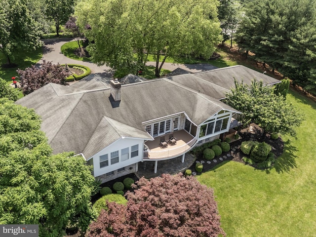 77 Lionheart Ter, Falling Waters, WV 25419 - view from above of property
