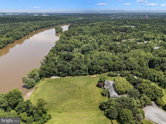 77 Lionheart Ter, Falling Waters, WV 25419 - bird's eye view of a nearby body of water and a forest