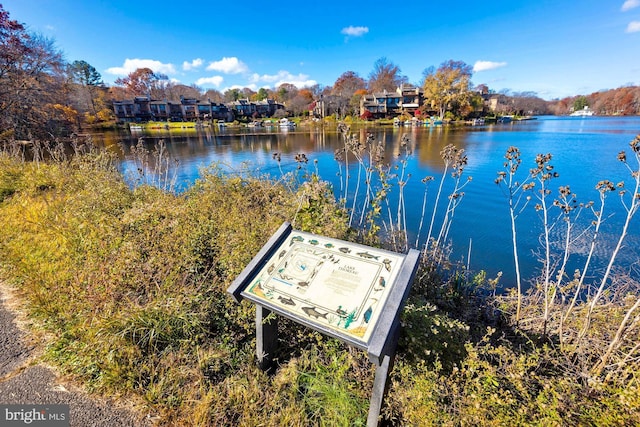 2404 Sugarberry Ct, Reston, VA 20191 - dock with a water view