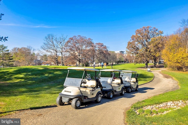 2404 Sugarberry Ct, Reston, VA 20191 - surrounding community with a lawn