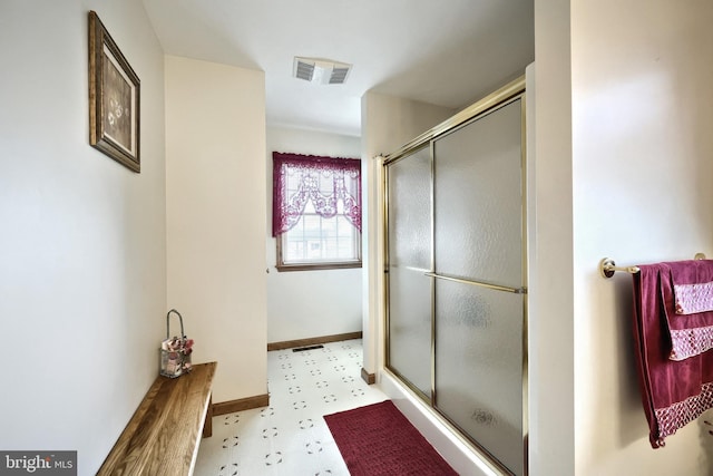 574 Mathias Rd, Littlestown, PA 17340 - full bath featuring a shower with door and tile patterned floors