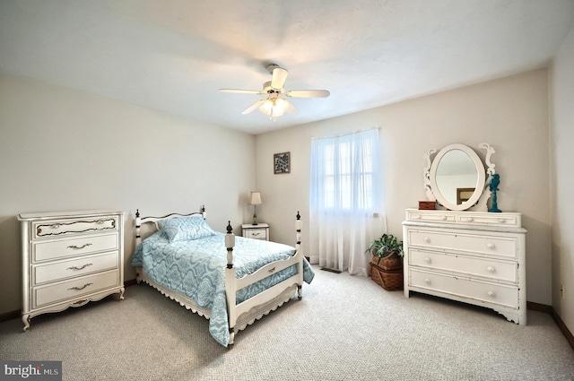 574 Mathias Rd, Littlestown, PA 17340 - bedroom with carpet floors and ceiling fan